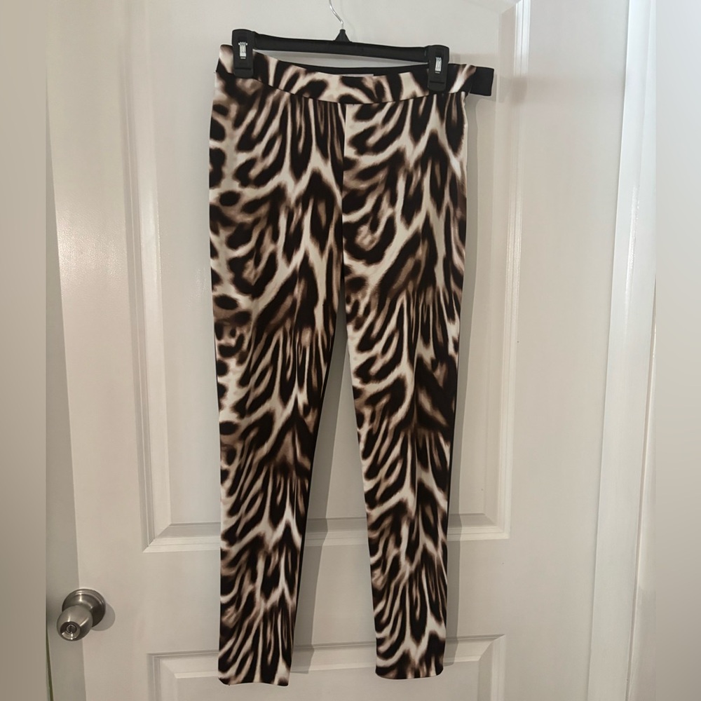 Boston Proper Animal Print High-Rise Legging Pants Sz 2